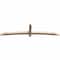 Ekena Millwork Bellingham Smooth Timber Gable Bracket, Douglas Fir, 96"W x 24"H x 3 1/2"D x 3 1/2"F, 6/12 Pitch GBW096X24X0404BEL00SDF - alternate 3